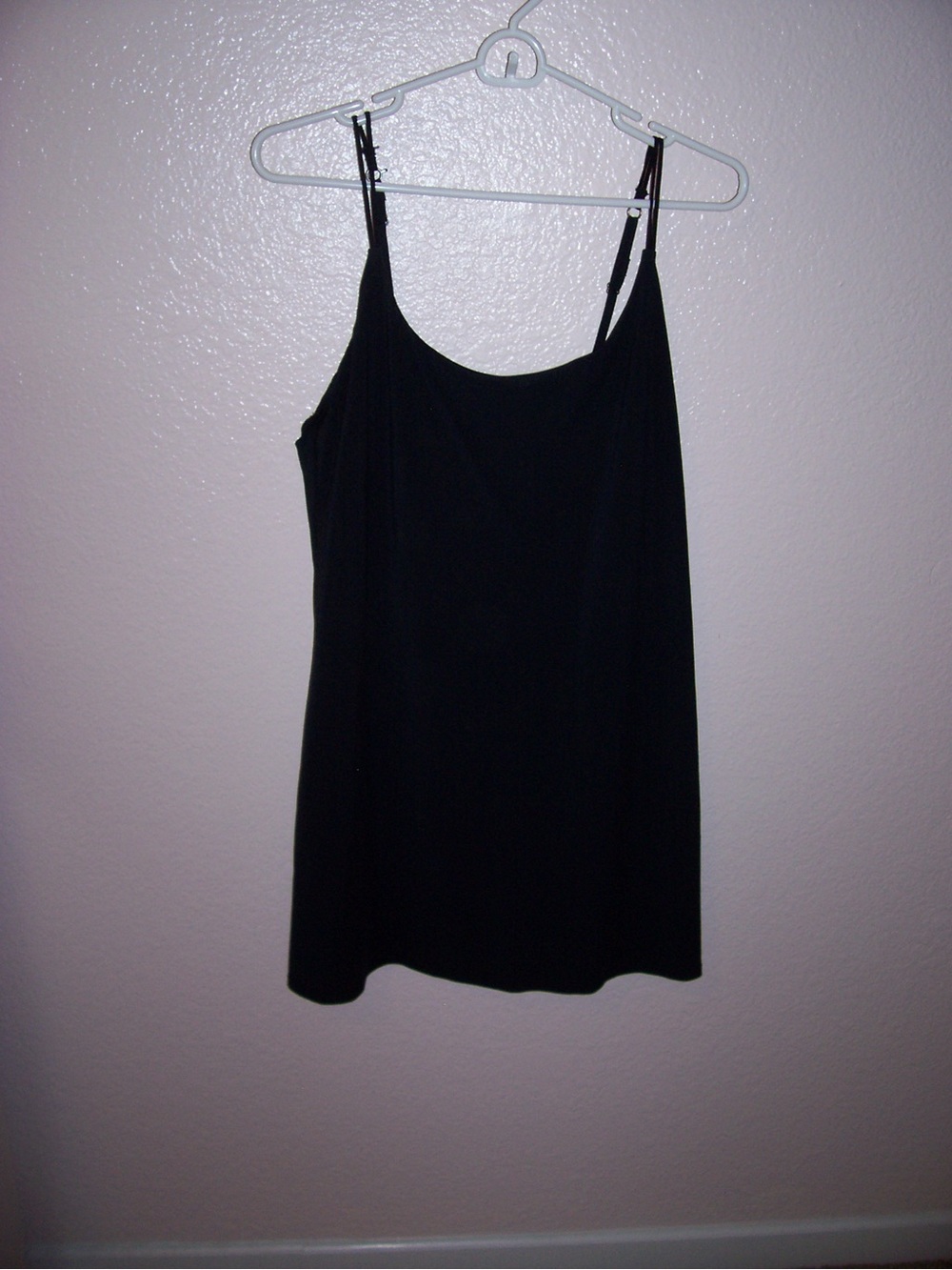 Abercrombie & Fitch Black Spaghetti Strap Workout Dress